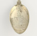 Wayne Nebraska Souvenir Spoon - Sterling Silver Presbyterian Church State Seal Wayne Nebraska Souvenir Spoon - Sterling Silver Presbyterian Church State Seal