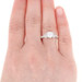 NEW Semi-Mount Engagement Ring - 14k Gold Fits 6.5mm Center w/Diamonds .41ctw NEW Semi-Mount Engagement Ring - 14k Gold Fits 6.5mm Center w/Diamonds .41ctw