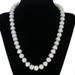 Freshwater Pearl Strand Necklace 18 1/4" - 14k Yellow Gold Knotted