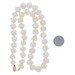 Freshwater Pearl Strand Necklace 18 1/4" - 14k Yellow Gold Knotted