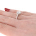 NEW Semi-Mount Halo Engagement Ring 14k Gold Fits 6.5mm Center w/Diamonds .38ctw NEW Semi-Mount Halo Engagement Ring 14k Gold Fits 6.5mm Center w/Diamonds .38ctw