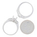 Tacori Diamond Semi-Mount Engagement Ring & Band Wedding Set Platinum HT 2206 Tacori Diamond Semi-Mount Engagement Ring & Band Wedding Set Platinum HT 2206