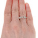 NEW Semi-Mount Engagement Ring - 14k Gold for 6.5mm Center Milgrain w/ Diamonds NEW Semi-Mount Engagement Ring - 14k Gold for 6.5mm Center Milgrain w/ Diamonds