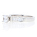 NEW Semi-Mount Engagement Ring - 18k Gold for 6mm Center w/ Baguette Diamonds NEW Semi-Mount Engagement Ring - 18k Gold for 6mm Center w/ Baguette Diamonds