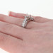 NEW Semi-Mount Engagement Ring -14k Gold for 6.5mm Center Diamond Accents .75ctw NEW Semi-Mount Engagement Ring -14k Gold for 6.5mm Center Diamond Accents .75ctw