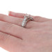 NEW Semi-Mount Engagement Ring -14k Gold for 6.5mm Center Diamond Accents .75ctw NEW Semi-Mount Engagement Ring -14k Gold for 6.5mm Center Diamond Accents .75ctw