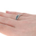 NEW .33ctw Single Cut Diamond Ring - Sterling Silver Blue & White Women's NEW .33ctw Single Cut Diamond Ring - Sterling Silver Blue & White Women's