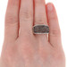 NEW 1.00ctw Round Brilliant & Single Cut Diamond Ring - Sterling Wave Women's