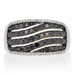 NEW 1.00ctw Round Brilliant & Single Cut Diamond Ring - Sterling Silver Wave NEW 1.00ctw Round Brilliant & Single Cut Diamond Ring - Sterling Silver Wave