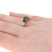 2.76ctw Round Cut Sapphire & Diamond Ring - 14k Yellow Gold Engagement 2.76ctw Round Cut Sapphire & Diamond Ring - 14k Yellow Gold Engagement