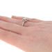 NEW .94ctw Princess Cut Diamond Engagement Ring - 14k White Gold Square Halo NEW .94ctw Princess Cut Diamond Engagement Ring - 14k White Gold Square Halo