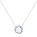 NEW Authentic Pandora Classic Elegance Necklace 17.7" - Sterling Halo 396240CZ