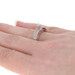 Sterling Silver Diamond Engagement Ring - 925 Round Brilliant Cut .64ctw Sterling Silver Diamond Engagement Ring - 925 Round Brilliant Cut .64ctw