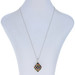 Sterling Silver Tourmaline & White Topaz Pendant Necklace 17 3/4" - 925 6.20ctw Sterling Silver Tourmaline & White Topaz Pendant Necklace 17 3/4" - 925 6.20ctw