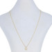 Yellow Gold Diamond Anchor Necklace - 14k Round Brilliant Cut .20ctw Adjustable Yellow Gold Diamond Anchor Necklace - 14k Round Brilliant Cut .20ctw Adjustable