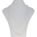 Yellow Gold Freshwater Pearl knotted Strand Necklace 23 1/2" -14k Fishhook Clasp Yellow Gold Freshwater Pearl knotted Strand Necklace 23 1/2" -14k Fishhook Clasp