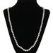 Yellow Gold Freshwater Pearl knotted Strand Necklace 23 1/2" -14k Fishhook Clasp Yellow Gold Freshwater Pearl knotted Strand Necklace 23 1/2" -14k Fishhook Clasp