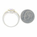 Krementz Amethyst Solitaire Ring Sterling & Yellow Gold - 925 & 18k Pear .65ct Krementz Amethyst Solitaire Ring Sterling & Yellow Gold - 925 & 18k Pear .65ct