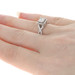 Valina Diamond Halo Engagement Ring White Gold - 14k Princess Cut 1.15ctw GIA Valina Diamond Halo Engagement Ring White Gold - 14k Princess Cut 1.15ctw GIA
