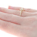 Yellow Gold Semi-Mount Solitaire Engagement Ring - 14k Cathedral for 6.5mm Stone Yellow Gold Semi-Mount Solitaire Engagement Ring - 14k Cathedral for 6.5mm Stone