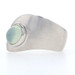 Bastian Inverun Moonstone Brushed Statement Band Sterling - 925 Cabochon Ring