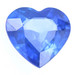 Loose Sapphire - Heart Cut 1.65ct Blue Solitaire