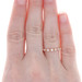 Rose Gold Diamond Stackable Band - 14k Round Cut .21ctw Milgrain Wedding Ring Rose Gold Diamond Stackable Band - 14k Round Cut .21ctw Milgrain Wedding Ring