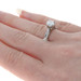 NEW Moissanite Engagement Ring - 950 Platinum Solitaire Size 5 1/2 NEW Moissanite Engagement Ring - 950 Platinum Solitaire Size 5 1/2