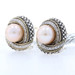 Andrea Candela Marbella Cultured Pearl Diamond Earrings Sterling 18k Gold.48ctw Andrea Candela Marbella Cultured Pearl Diamond Earrings Sterling 18k Gold.48ctw
