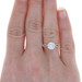 Yellow Gold Semi-Mount Engagement Ring & Wedding Band - 14k 7mm Center .39ctw Yellow Gold Semi-Mount Engagement Ring & Wedding Band - 14k 7mm Center .39ctw