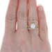 Yellow Gold Semi-Mount Engagement Ring & Wedding Band - 14k 7mm Center .39ctw Yellow Gold Semi-Mount Engagement Ring & Wedding Band - 14k 7mm Center .39ctw