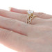 Yellow Gold Semi-Mount Engagement Ring & Wedding Band - 14k 7mm Center .39ctw Yellow Gold Semi-Mount Engagement Ring & Wedding Band - 14k 7mm Center .39ctw