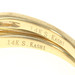 Yellow Gold Semi-Mount Engagement Ring & Wedding Band - 14k 7mm Center .39ctw Yellow Gold Semi-Mount Engagement Ring & Wedding Band - 14k 7mm Center .39ctw