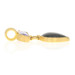 Michael Jensen Designs Sapphire & Feldspar Pendant Yellow Gold - 22k 2.88ctw GIA Michael Jensen Designs Sapphire & Feldspar Pendant Yellow Gold - 22k 2.88ctw GIA