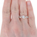 NEW Diamond Engagement Ring - 14k White & Rose Gold .65ctw NEW Diamond Engagement Ring - 14k White & Rose Gold .65ctw