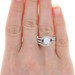 NEW Scott Kay Semi-Mount Wedding Set - 14k Gold Bypass Sapphires Diamonds .89ctw NEW Scott Kay Semi-Mount Wedding Set - 14k Gold Bypass Sapphires Diamonds .89ctw