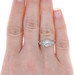 Art Deco Diamond Engagement Ring- 900 Platinum Old Mine Cut 5 3/4 Genuine .71ctw Art Deco Diamond Engagement Ring- 900 Platinum Old Mine Cut 5 3/4 Genuine .71ctw