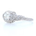 Art Deco Diamond Engagement Ring- 900 Platinum Old Mine Cut 5 3/4 Genuine .71ctw Art Deco Diamond Engagement Ring- 900 Platinum Old Mine Cut 5 3/4 Genuine .71ctw