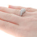 Art Deco Diamond Engagement Ring- 900 Platinum Old Mine Cut 5 3/4 Genuine .71ctw Art Deco Diamond Engagement Ring- 900 Platinum Old Mine Cut 5 3/4 Genuine .71ctw