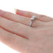 Ever Us Diamond Two-Stone Engagement Ring White Gold 14k Round Brilliant .50ctw Ever Us Diamond Two-Stone Engagement Ring White Gold 14k Round Brilliant .50ctw