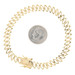 Sterling Blue Topaz Tennis Bracelet 7" - 925 Gold Plated Marquise Cut 15.00ctw Sterling Blue Topaz Tennis Bracelet 7" - 925 Gold Plated Marquise Cut 15.00ctw