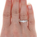 White Gold Diamond Engagement Ring & Wedding Band - 14k Round Brilliant 1.00ctw White Gold Diamond Engagement Ring & Wedding Band - 14k Round Brilliant 1.00ctw