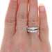 White Gold Diamond Engagement Ring & Wedding Band - 14k Round Brilliant 1.00ctw White Gold Diamond Engagement Ring & Wedding Band - 14k Round Brilliant 1.00ctw