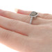 Le Vian Diamond Cluster Ring White Gold - 14k Round Cut .46ctw Le Vian Diamond Cluster Ring White Gold - 14k Round Cut .46ctw