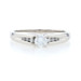Platinum Diamond Engagement Ring - 900 Round Brilliant Cut .49ctw Cathedral Platinum Diamond Engagement Ring - 900 Round Brilliant Cut .49ctw Cathedral