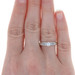 Platinum Diamond Engagement Ring - 900 Round Brilliant Cut .49ctw Cathedral Platinum Diamond Engagement Ring - 900 Round Brilliant Cut .49ctw Cathedral
