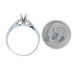 Platinum Diamond Engagement Ring - 900 Round Brilliant Cut .49ctw Cathedral Platinum Diamond Engagement Ring - 900 Round Brilliant Cut .49ctw Cathedral
