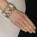 Napier Panel Bracelet 5 3/4" - Sterling Silver Women's Gift Napier Panel Bracelet 5 3/4" - Sterling Silver Women's Gift