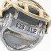 NEW Pandora Football Helmet Charm - Sterling Silver 14k Yellow Gold Bead 790570 NEW Pandora Football Helmet Charm - Sterling Silver 14k Yellow Gold Bead 790570