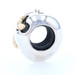 NEW Pandora Love Struck Charm - 925 Sterling Silver 14k Yellow Gold Heart 791171 NEW Pandora Love Struck Charm - 925 Sterling Silver 14k Yellow Gold Heart 791171